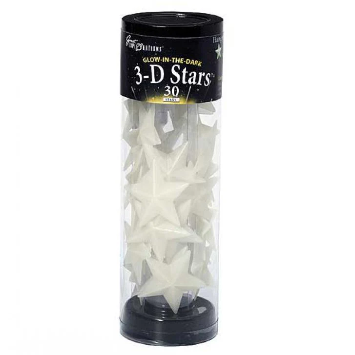 3-D Glow in the dark Stars