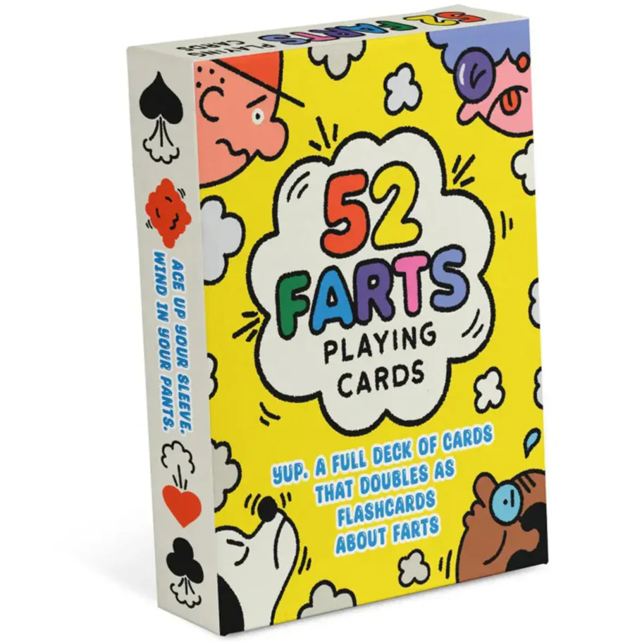 52 Farts Playing Cards for Kids