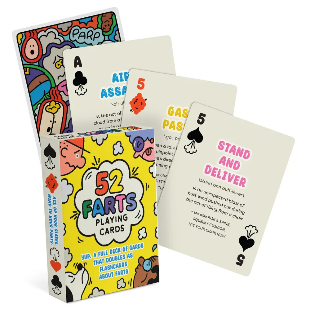52 Farts Playing Cards for Kids - Image 2