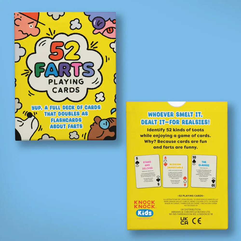 52 Farts Playing Cards for Kids - Image 3