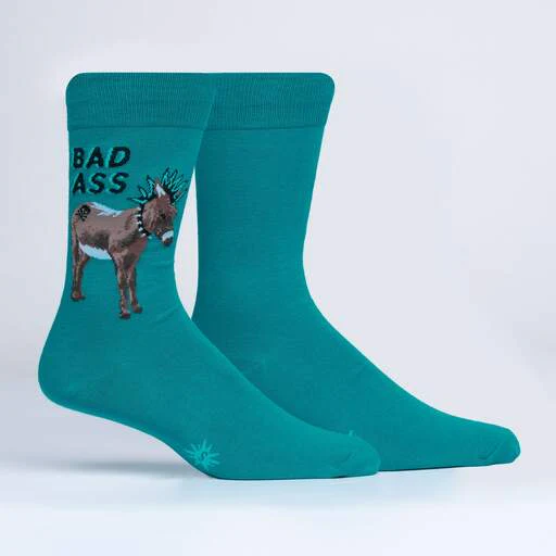 A Real Bad Ass Men's Crew Socks - Image 3