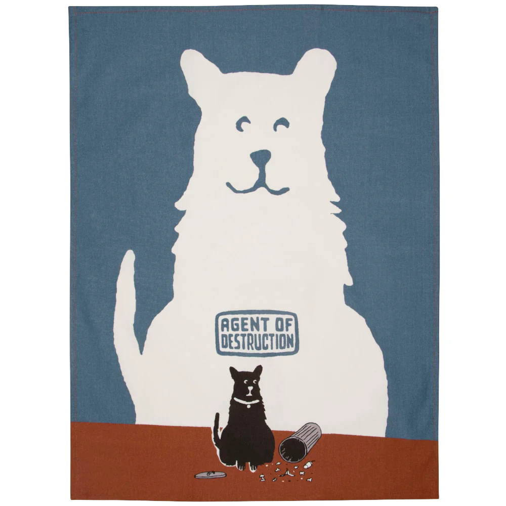 "Agent of" Dish Towel - Image 3