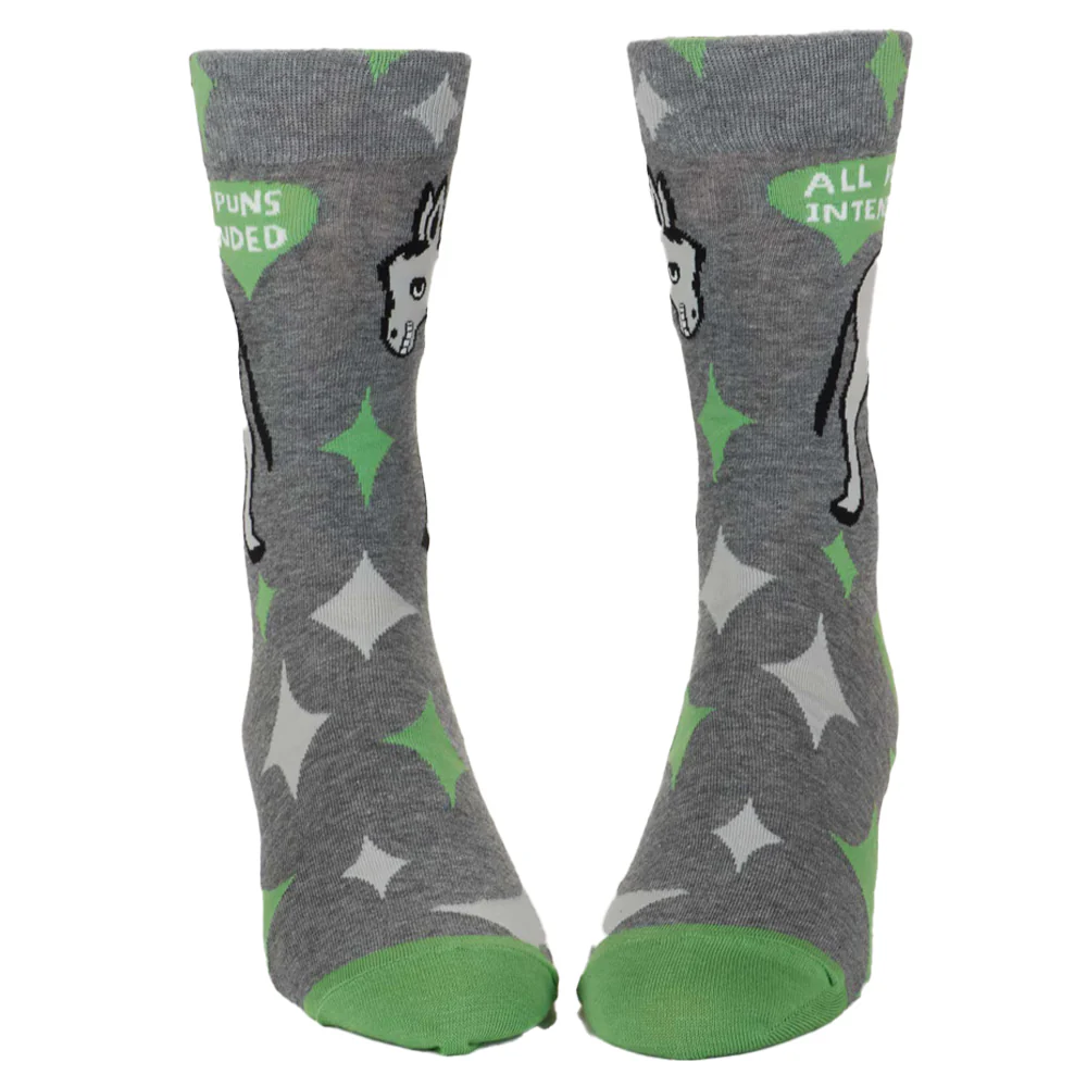 All Puns Intended Men's Socks - Image 3