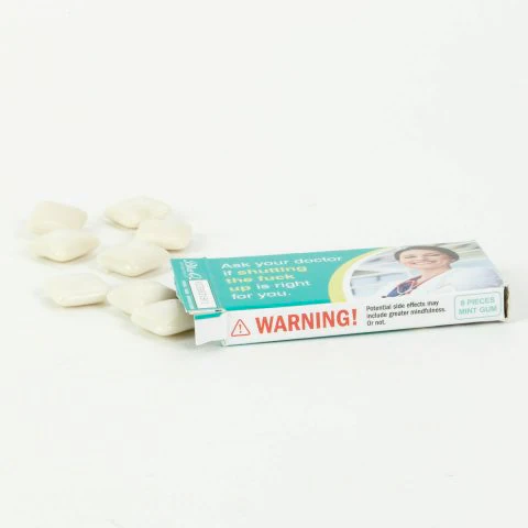 Ask your doctor if shutting the F up is right gum - Image 2
