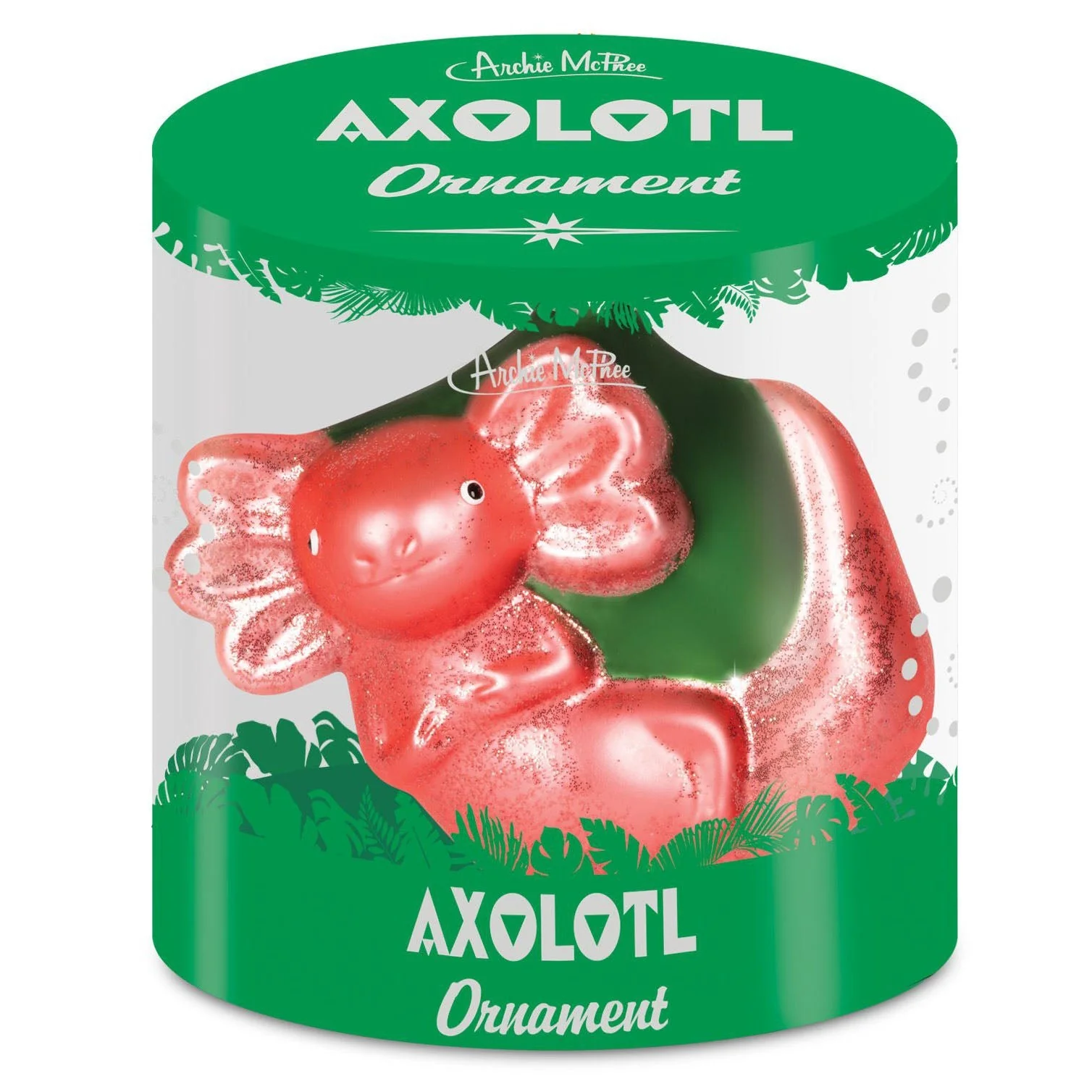Axolotl Glass Ornament - Image 2