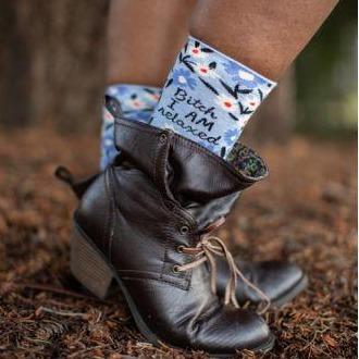 B*tch I am relaxed Women's Socks - Image 2