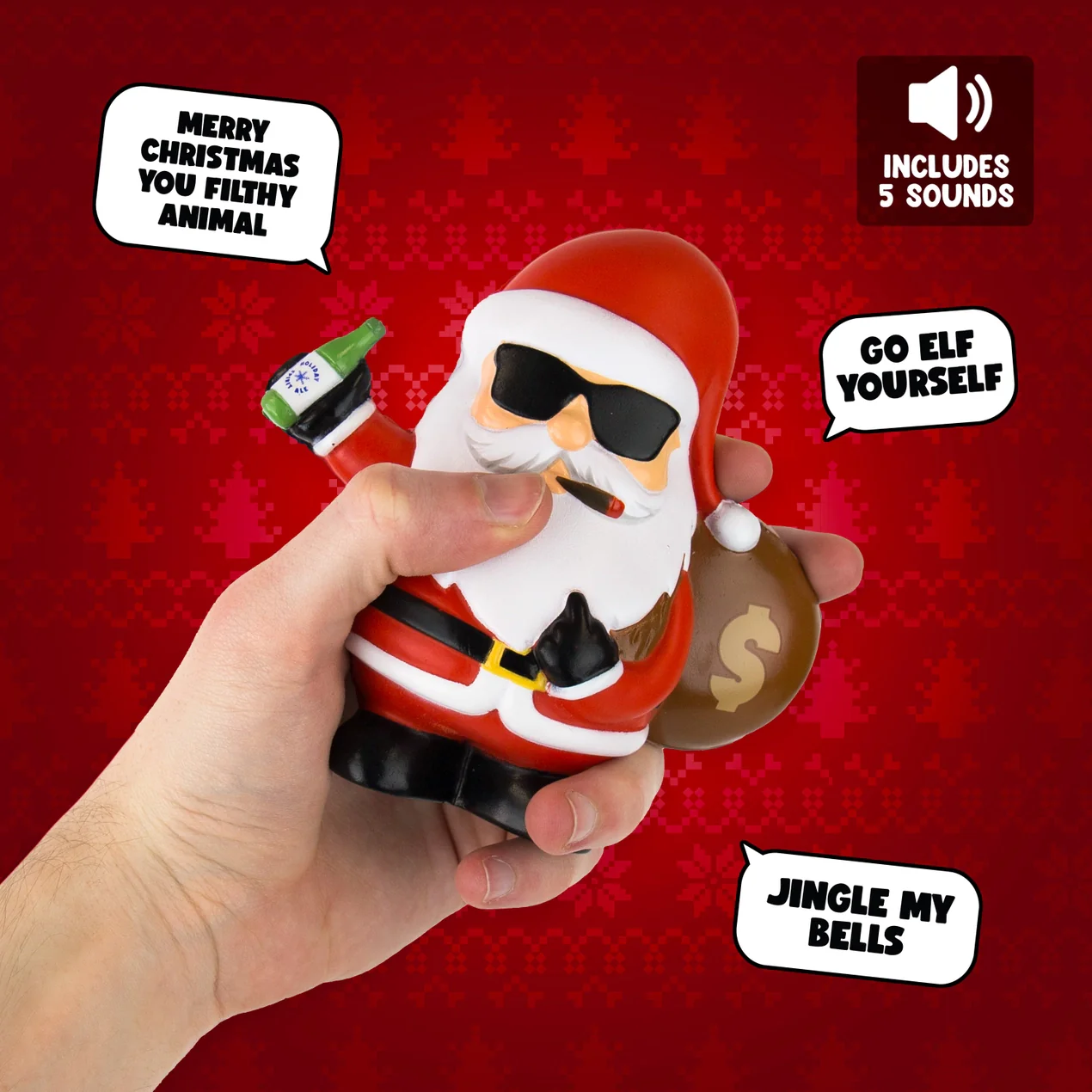 Bad Santa Stress Reliever - Image 2