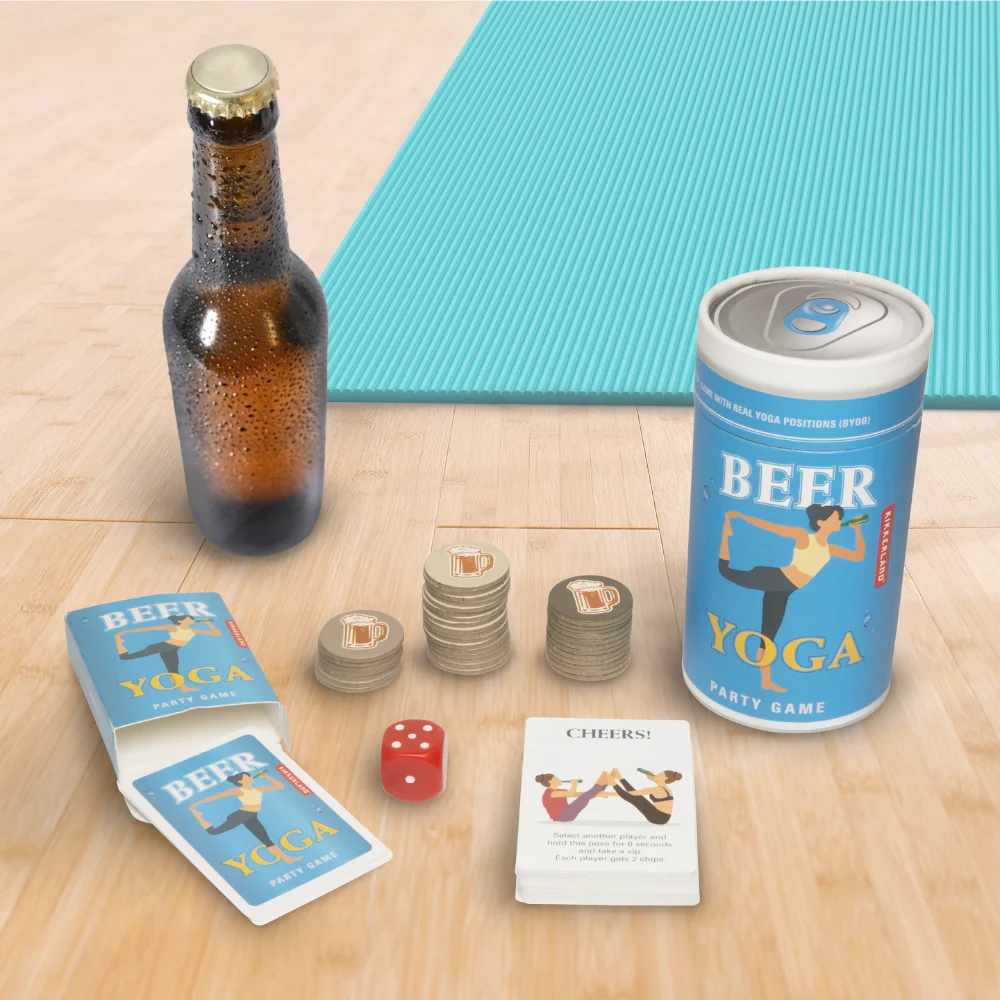 Beer Yoga Party Game - Image 2