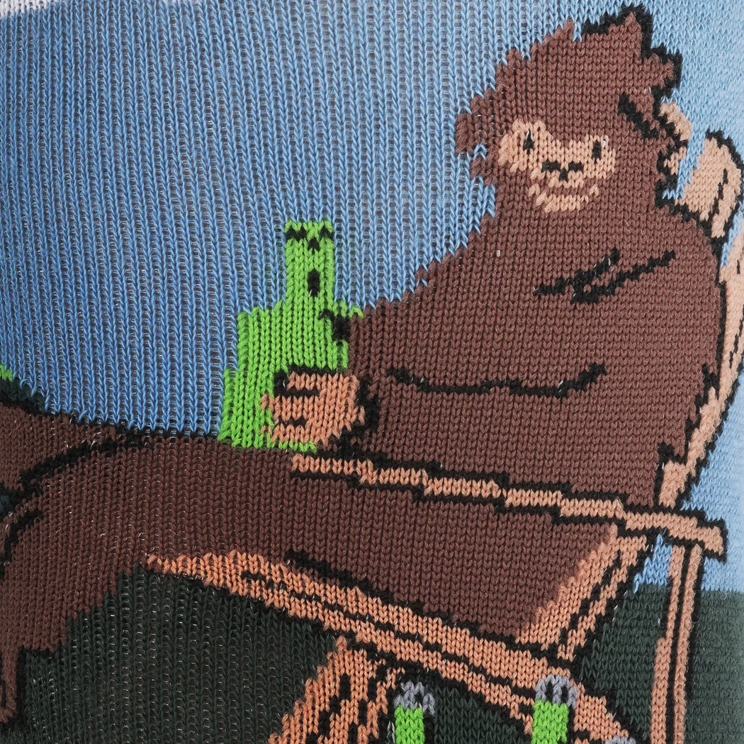 Bigfoot Bucket List Men's Socks - Image 2