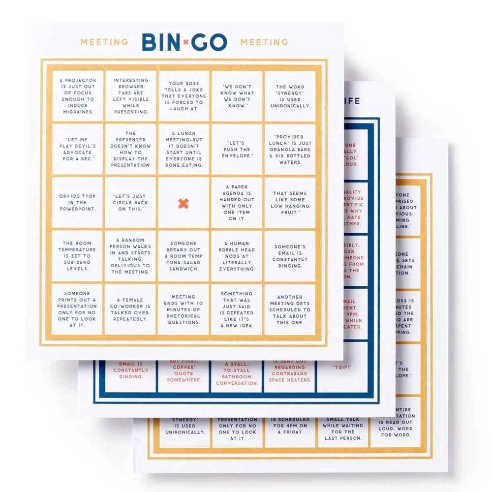 BINGO to a Dumb Meeting Book - Image 2