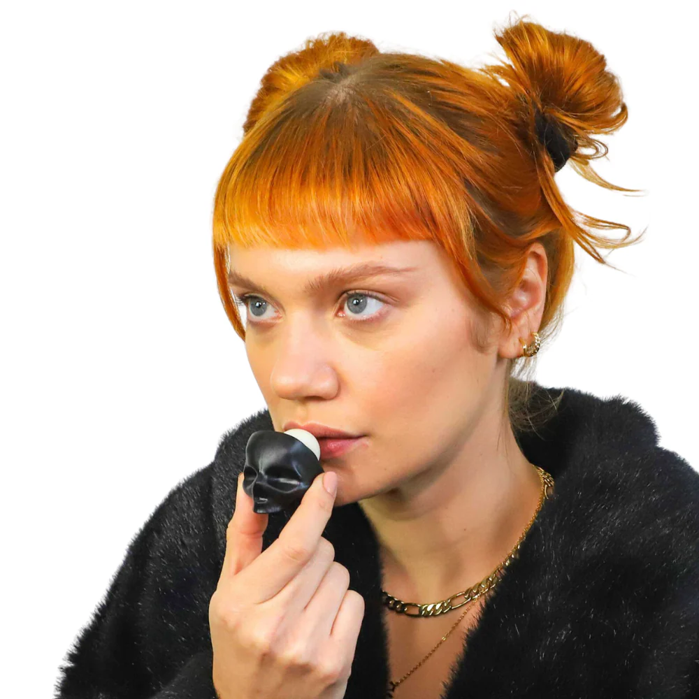 Black Skull Lip Balm 100% Natural - Image 2
