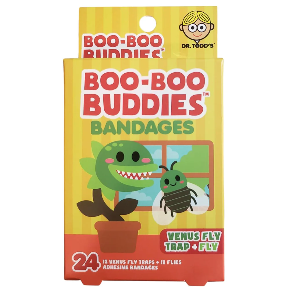 Boo Boo Buddies Bandages - Venus Fly Trap + Fly