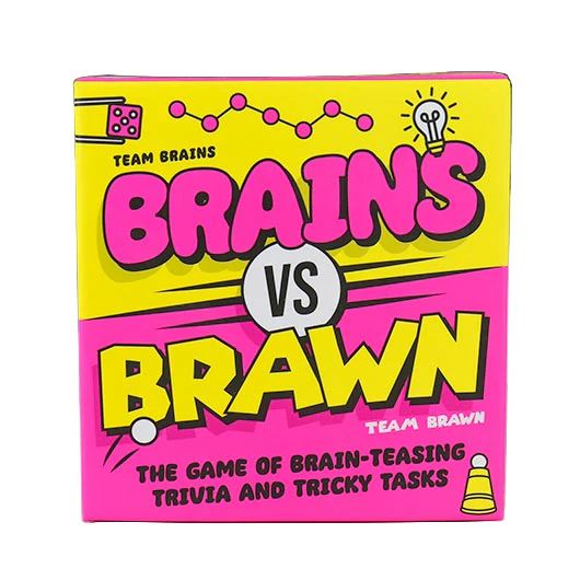 Brains Vs Brawn Game - Brain Teasing Trivia & Tricky Tasks