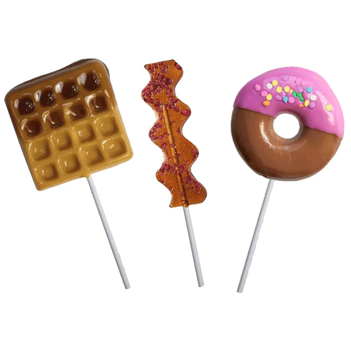 Breakfast Lollipops - Set of 3