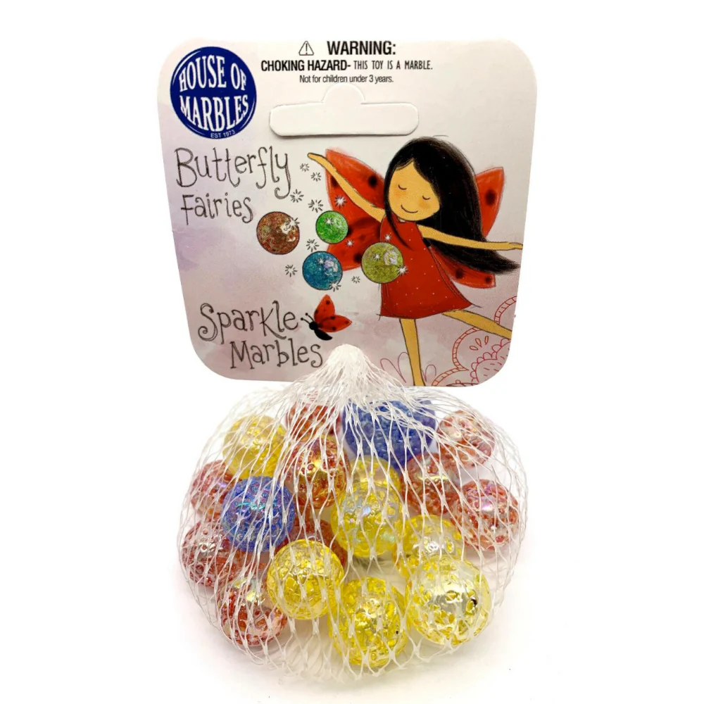 Butterfly Fairy Bag of Marbles - Image 2