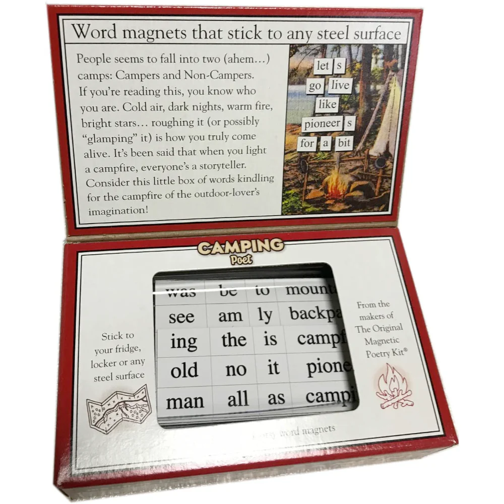 Camping Magnetic Poetry - Image 2