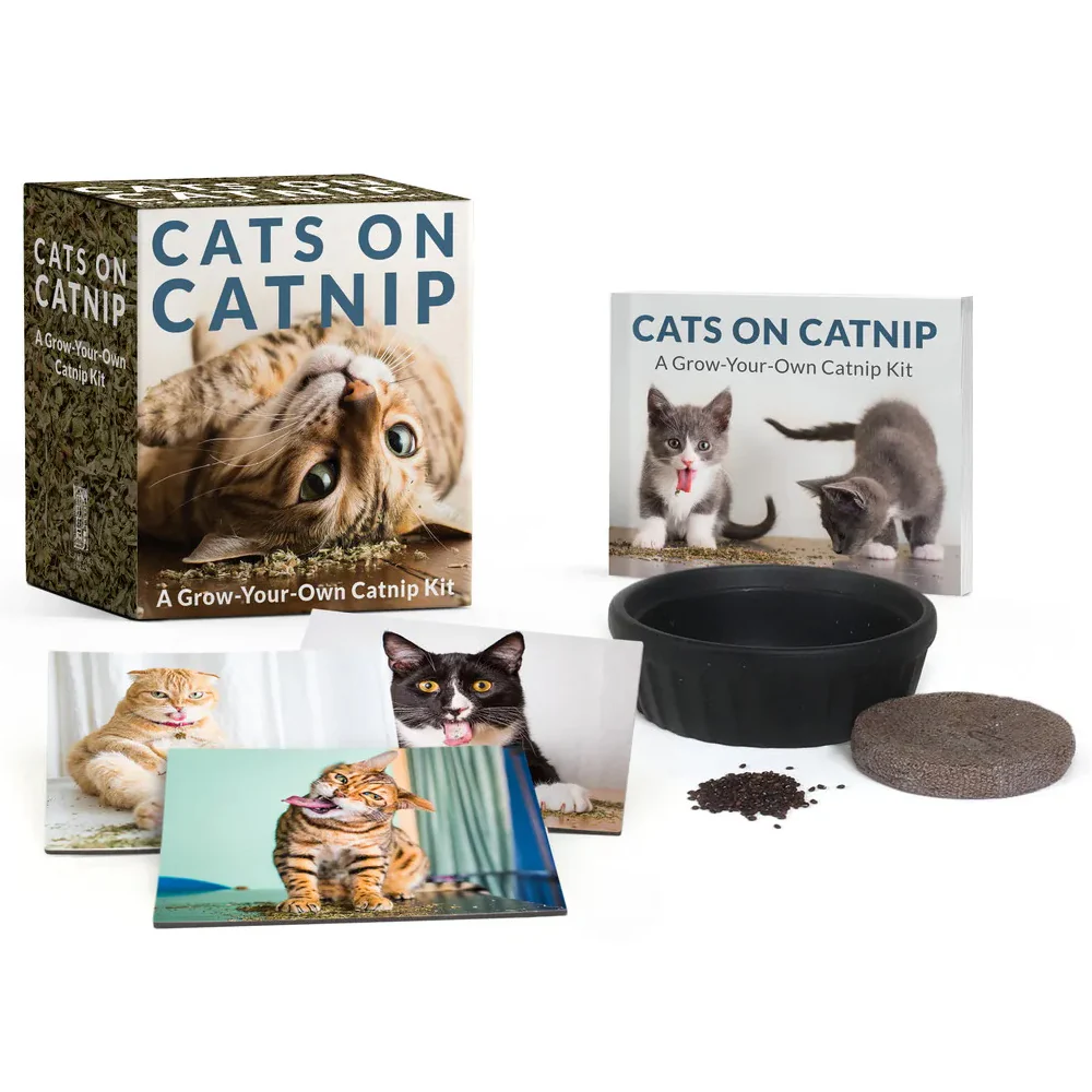 Cats on Catnip Grow catnip kit-