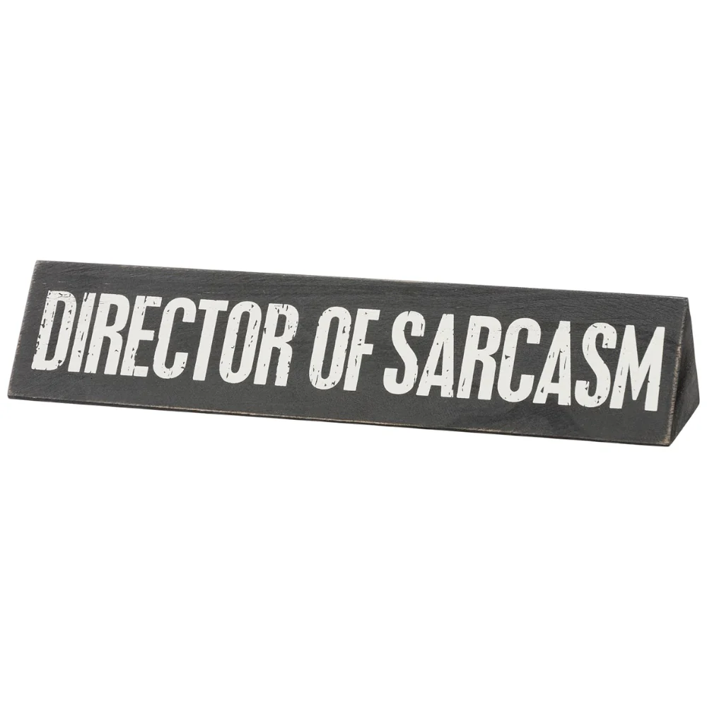 Chaos Coordinator - double sided desk sign - Image 3