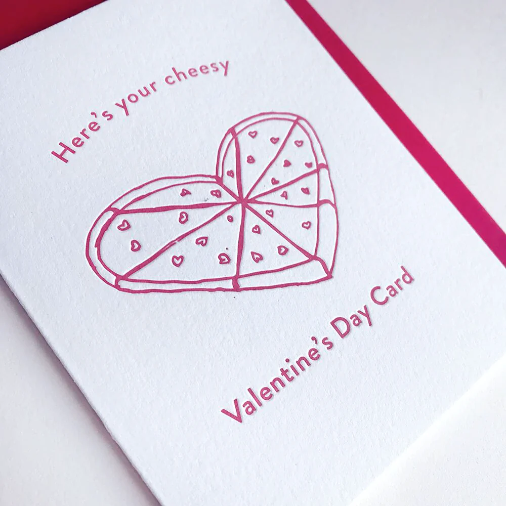 Cheesy Valentines Day Card