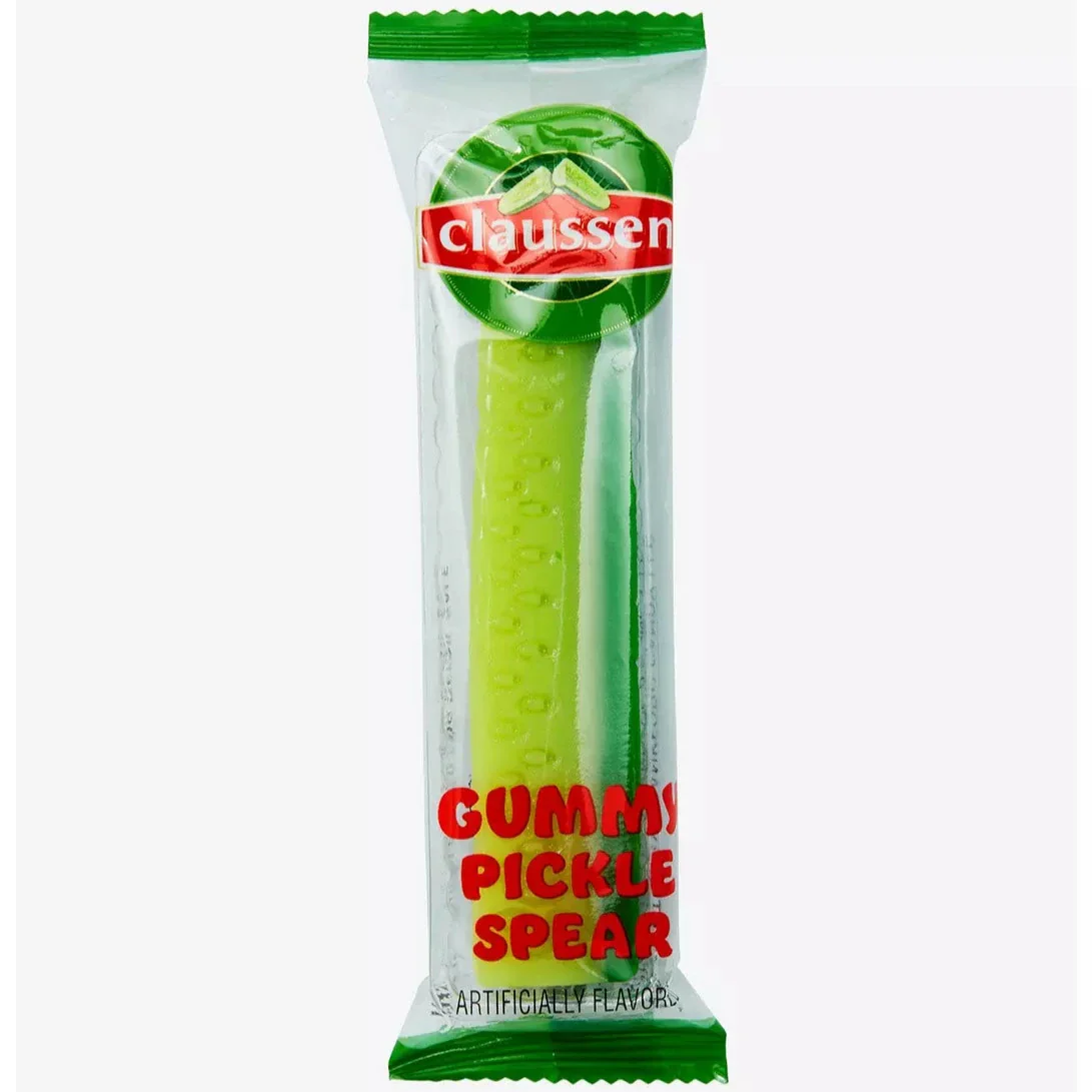 Claussen Jar of Gummy Pickle Spears - Image 2