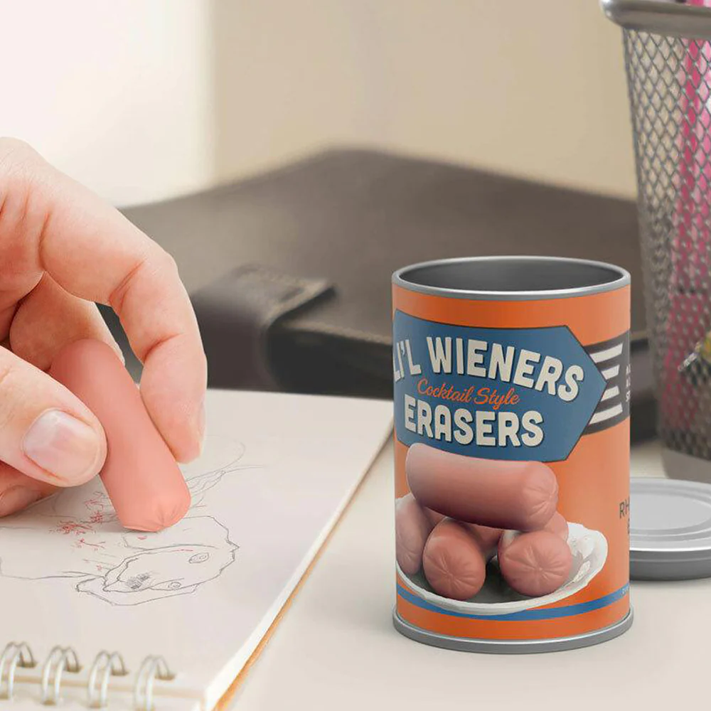 Cocktail Wiener Erasers (Jar of 5) - Image 2
