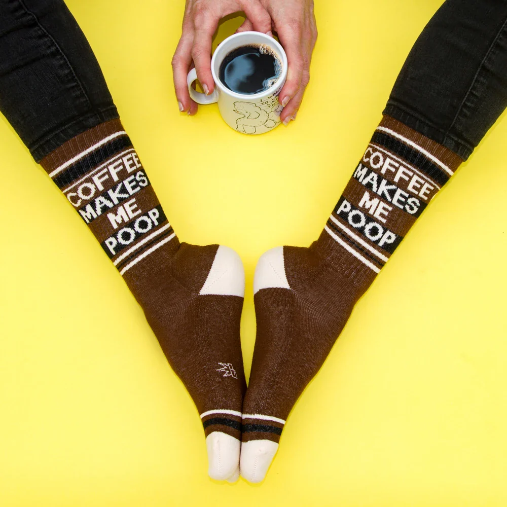 Coffee Makes Me Poop Socks - Image 2