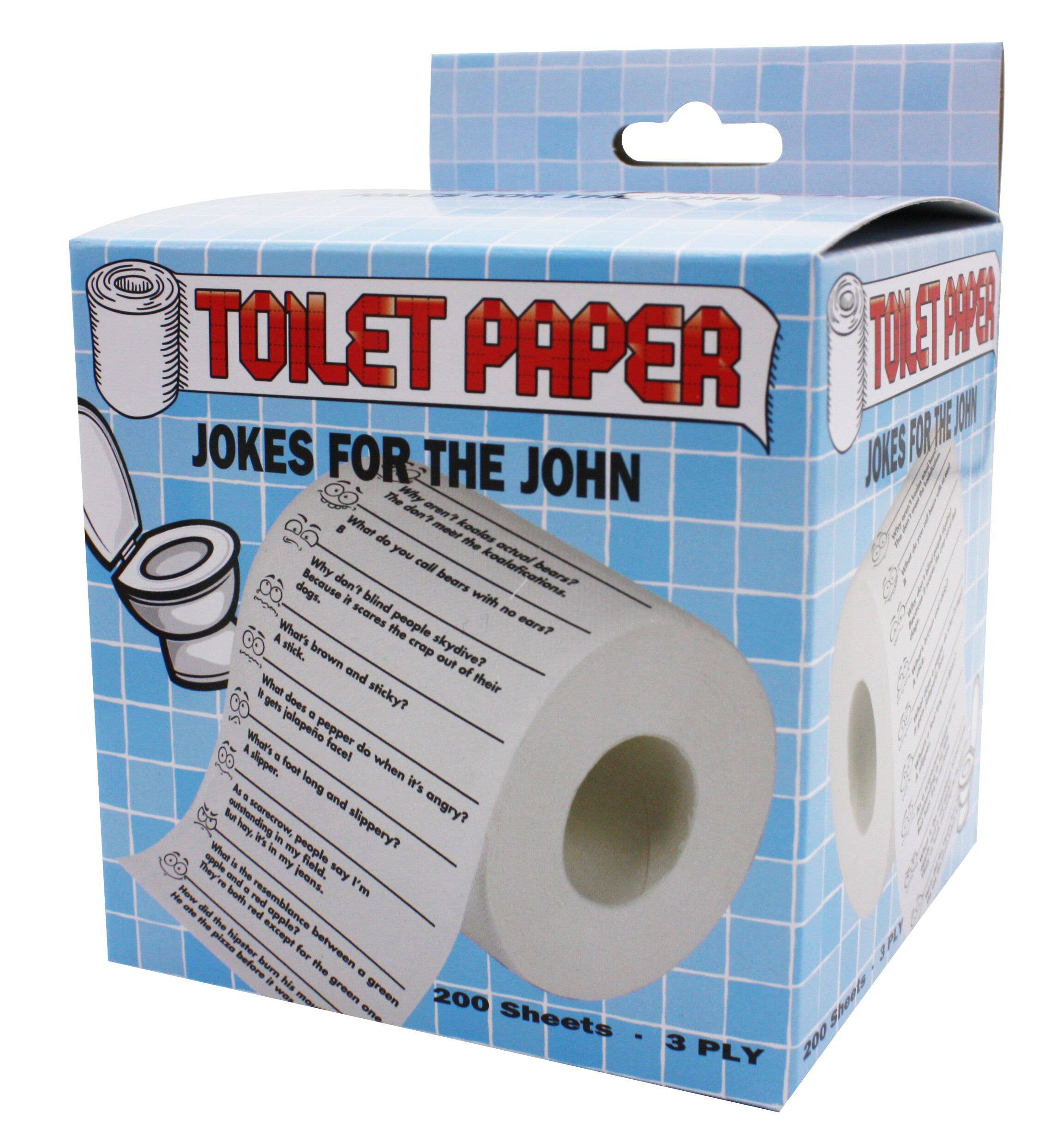 Crap Jokes for the John Toilet Paper