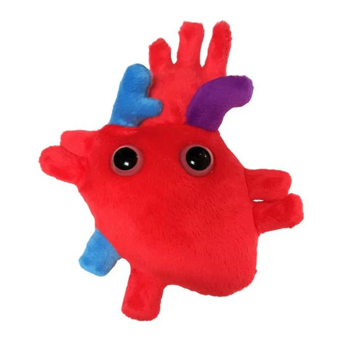 Giantmicrobes Heart Plush 7"