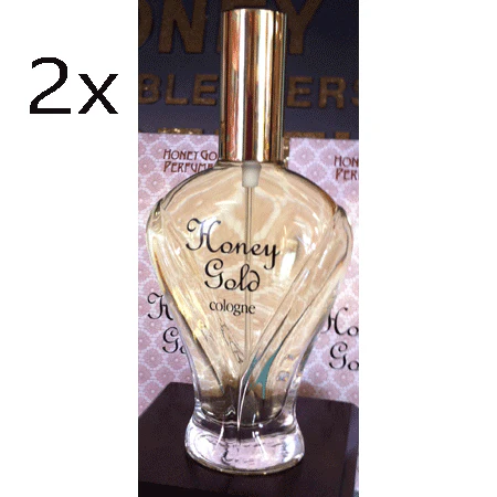 2 bottle special- Honey Gold Colognes - 1.7 oz spray ea.