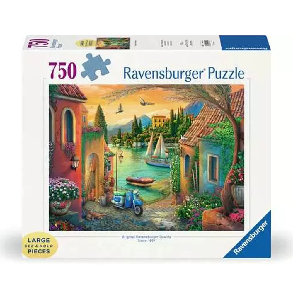 Ravensburger European Villa Views 750 pc  Large Format Puzzle - Image 2