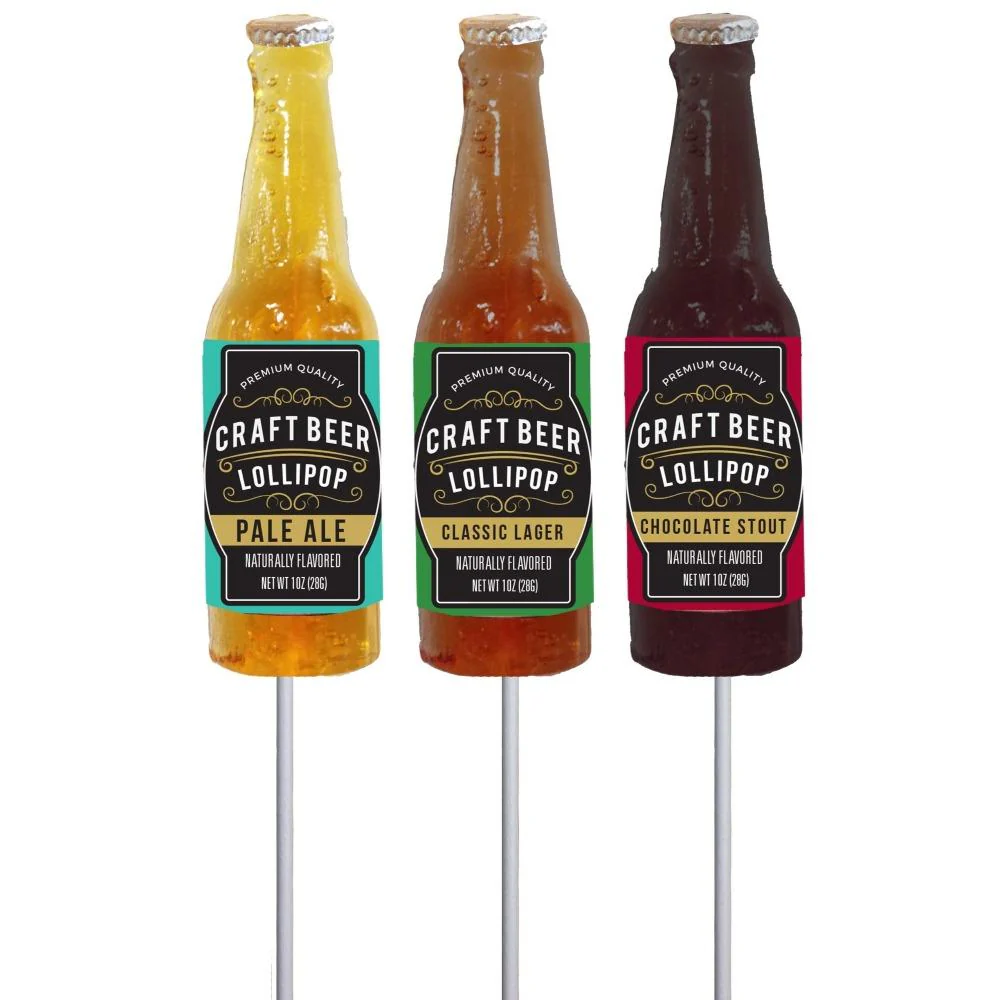 Craft Beer Lollipops - set of 3
