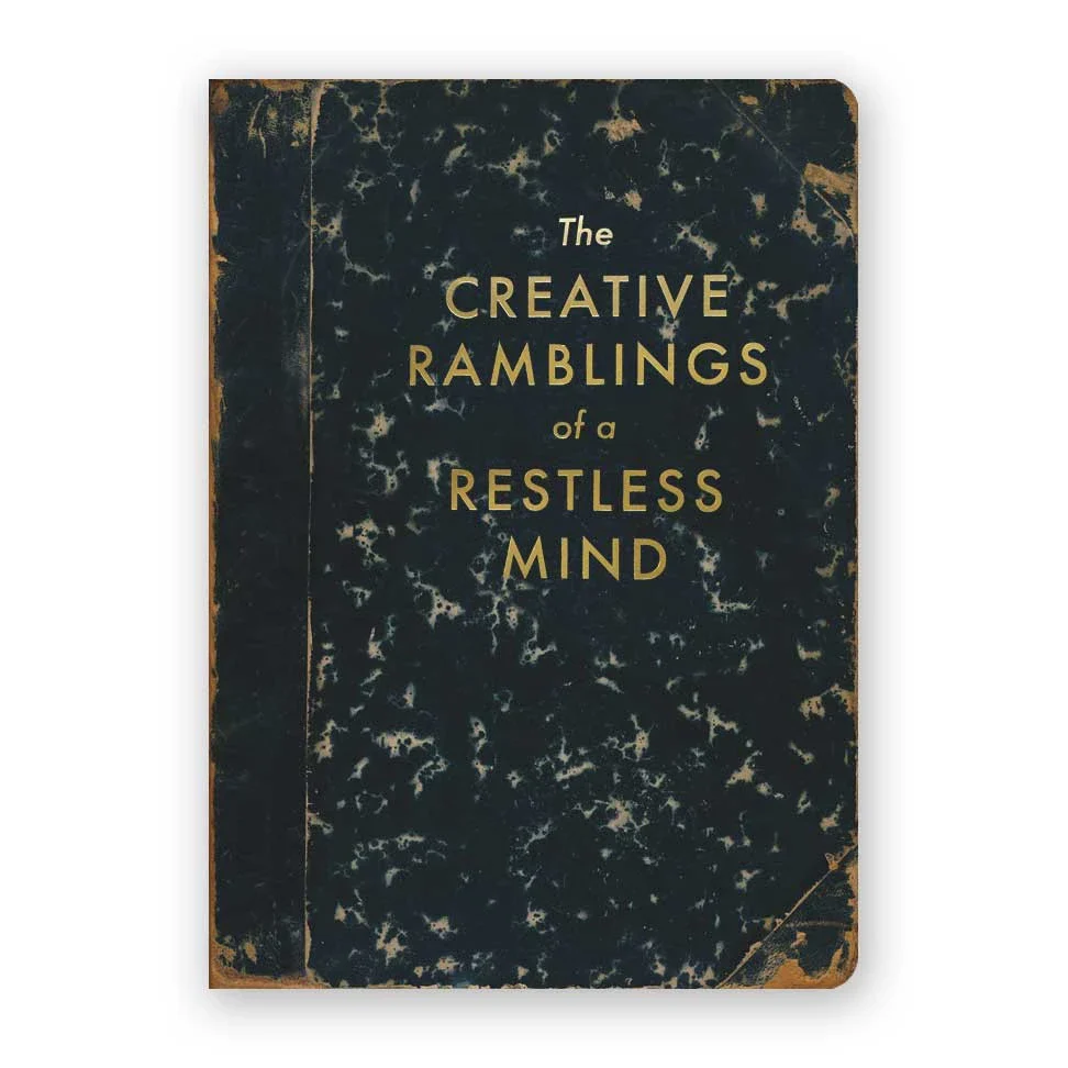 Creative Ramblings of a Restless Mind - Medium Blank Journal
