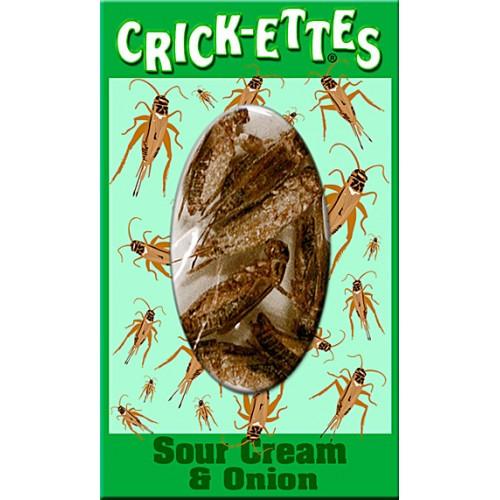 Real Crickets - Sour Cream & Onion Flavored