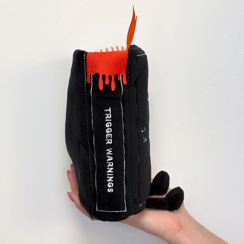 Dark and Twisted Thrillers Book Plushie - Image 2