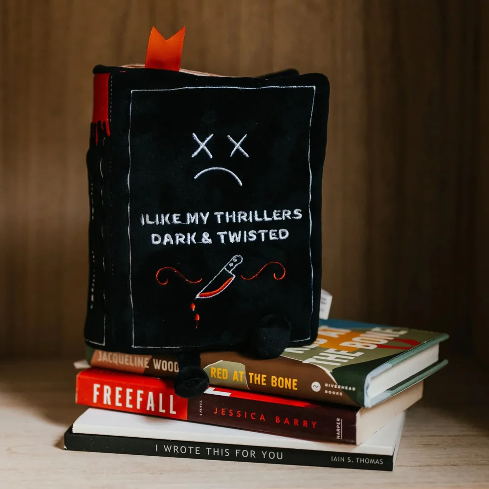 Dark and Twisted Thrillers Book Plushie - Image 3