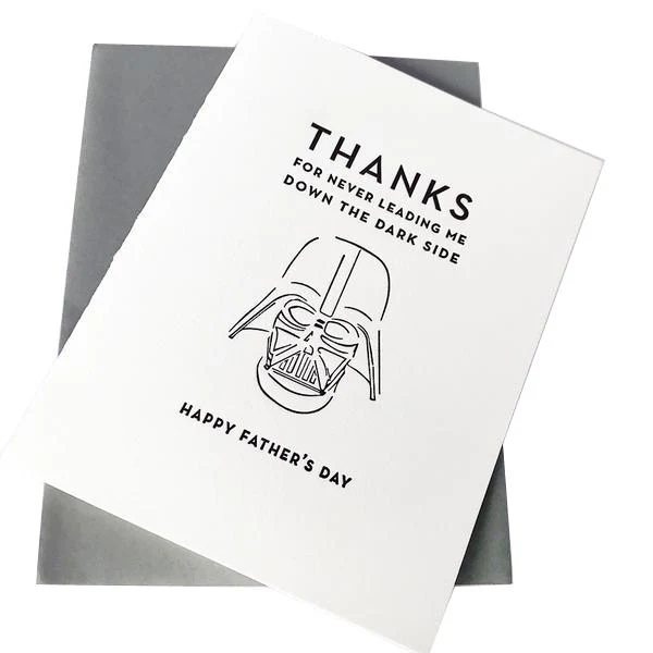 Dark Side  Father's Day Card