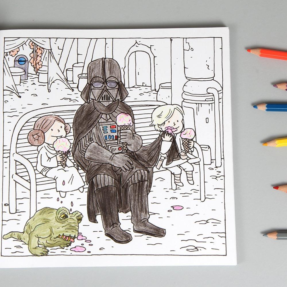 Darth Vader and Family Coloring Book - Image 2
