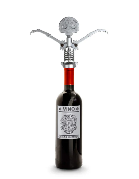 Day of the Dead Skull Corkscrew - Image 3