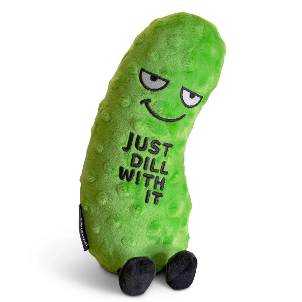 Dill With It - Pickle Plushie