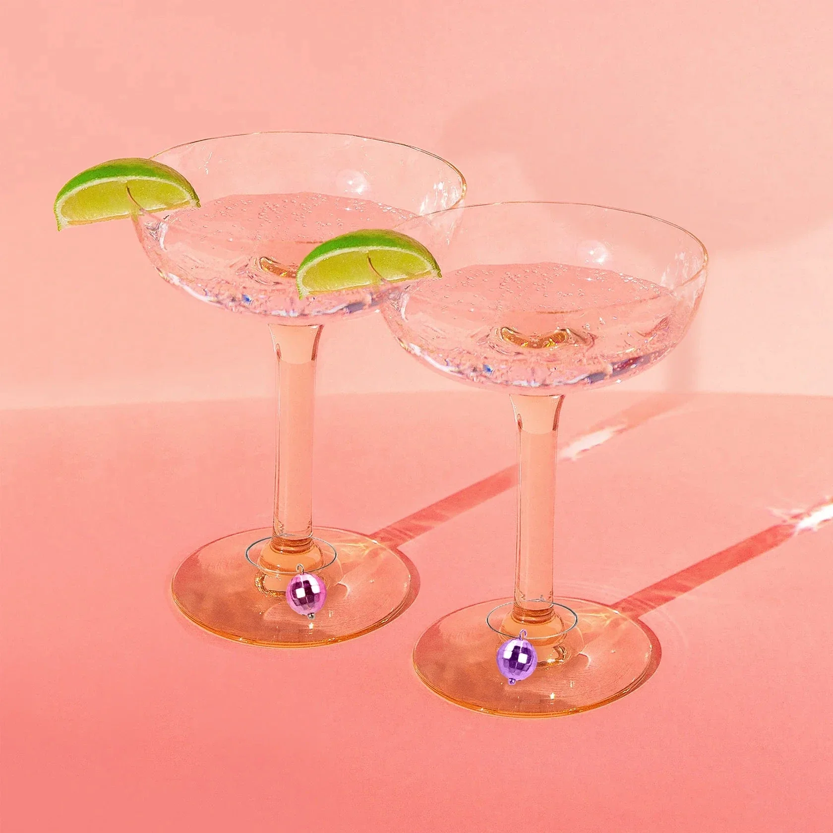 Disco Drink Charms-6 Pack - Image 2