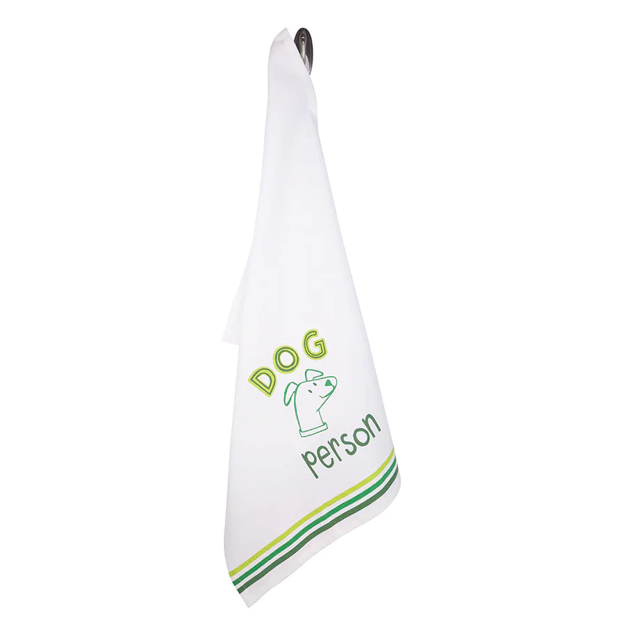 Dog Person Kitchen Tea Towel - Image 2