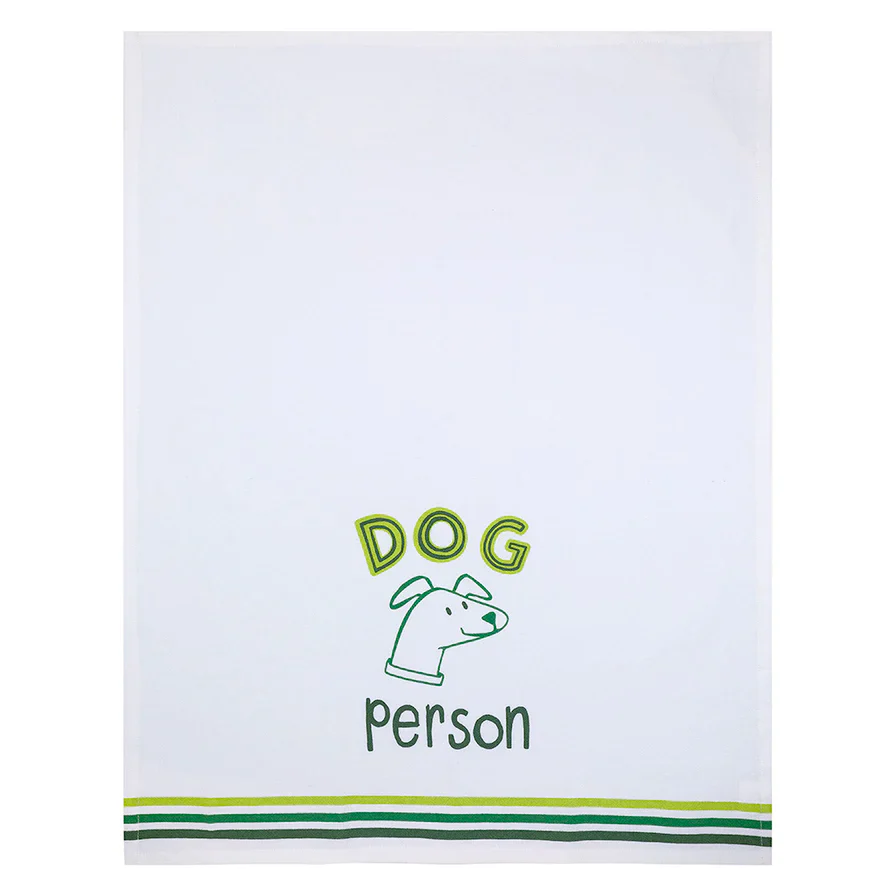 Dog Person Kitchen Tea Towel - Image 3