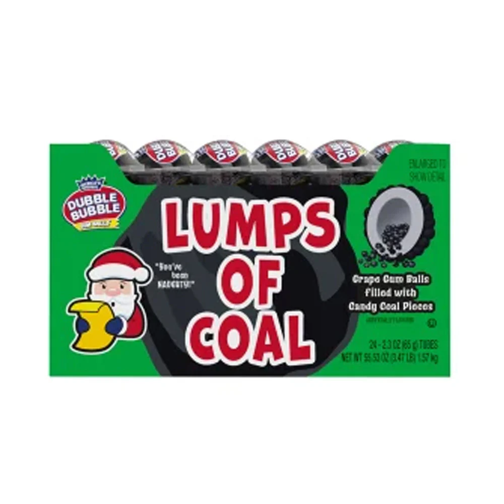 Dubble Bubble Lumps of Coal - Tube - Image 2
