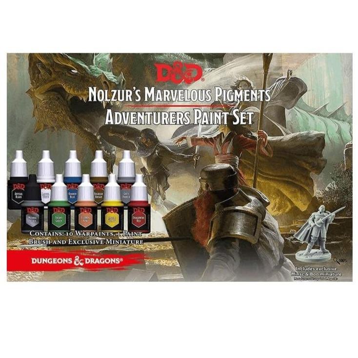 Dungeons & Dragons Nolzur`s Marvelous Pigments: Adventurers Paint Set