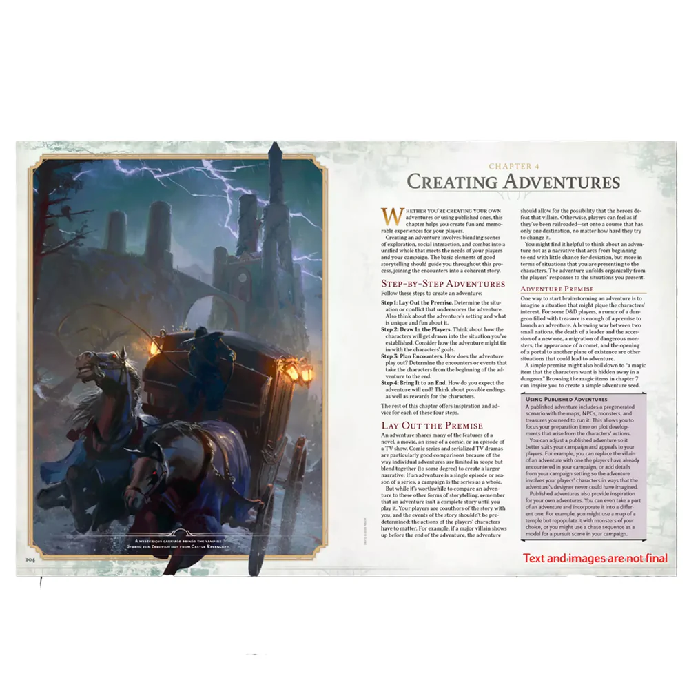 Dungeons & Dragons RPG: Dungeon Masters Guide Alternate Hard Cover (2024) - Image 3