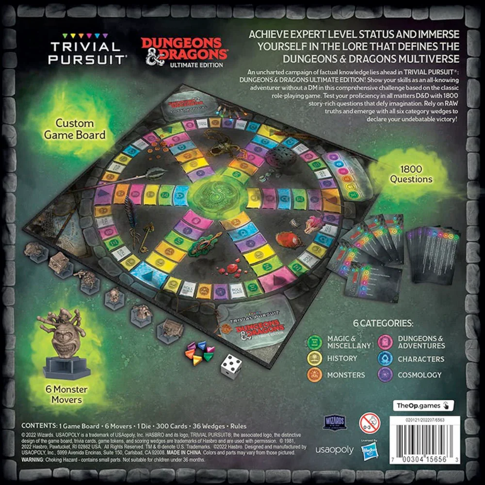 Dungeons & Dragons Ultimate Trivial Pursuit - Image 4