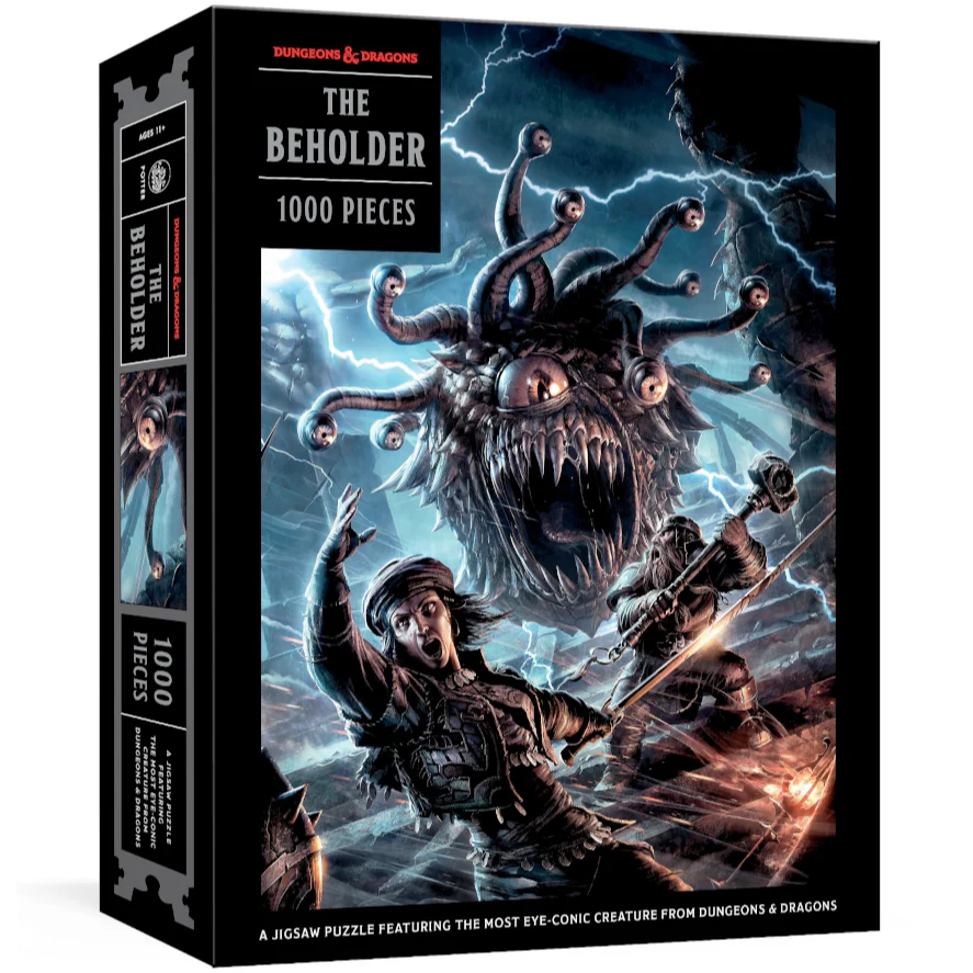 Dungoens & Dragons Beholder Puzzle-