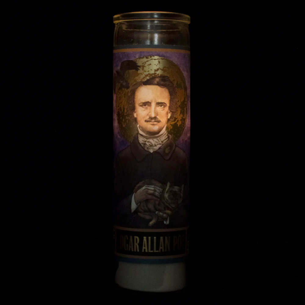 Edgar Allen Poe Candle - Image 3