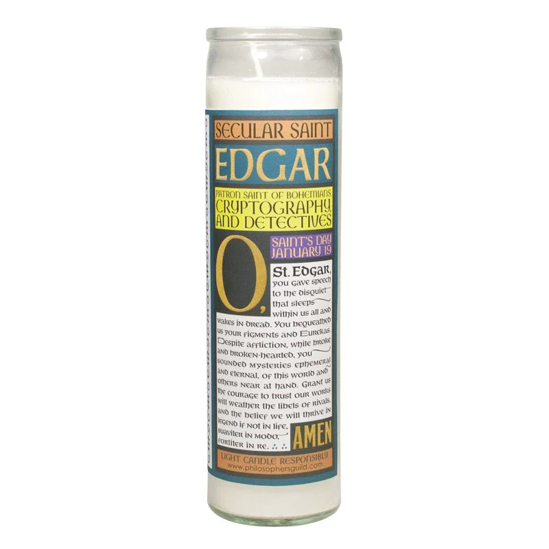 Edgar Allen Poe Candle - Image 4