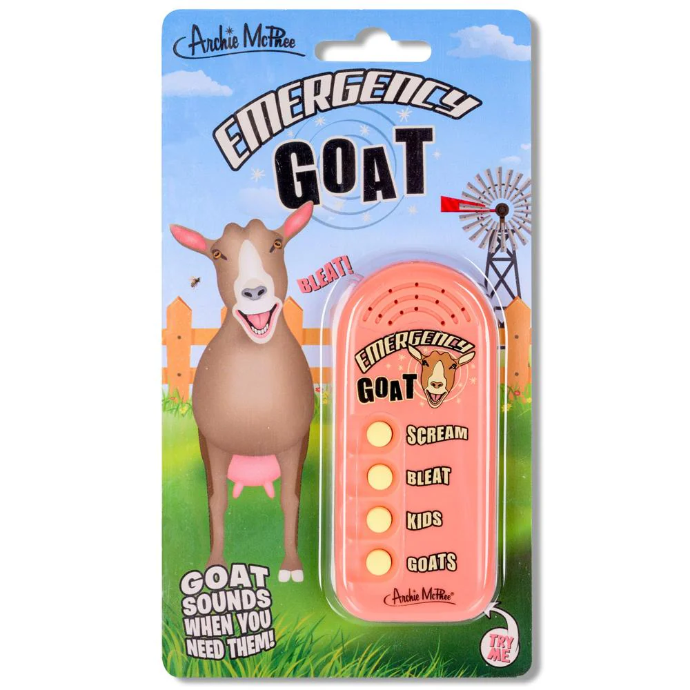 Emergency Goat Button